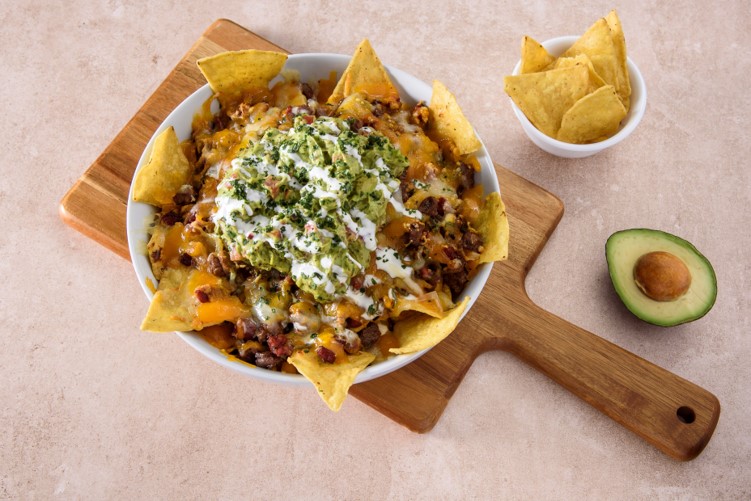Nachos con Guacamole