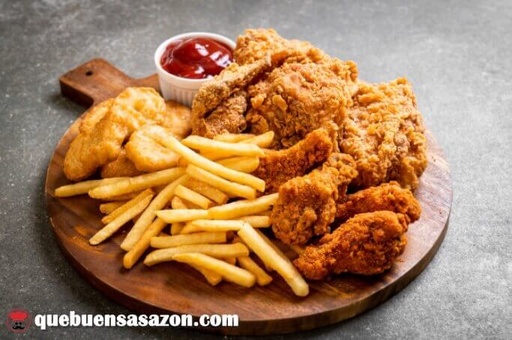 Mega Papa con Pollo