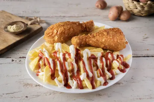 Papa con Pollo